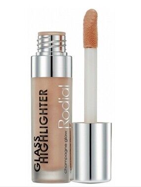 Rodial Glass Highlighter: Champagne Glow (Peachy Gold), .06oz (Travel Size), NIB
